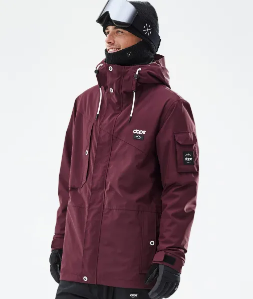 adept_0-20.webp Snowboardjacken<Dope Snow Adept Burgundy