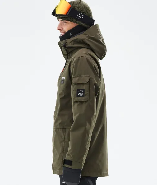 adept_4-18.webp Snowboardjacken<Dope Snow Adept OliveGreen