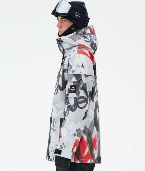 adept_4-40.webp Skijacken<Dope Snow Adept SprayBlackRed