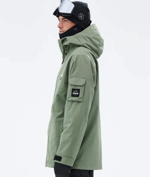 adept_4-9.webp Snowboardjacken<Dope Snow Adept MossGreen