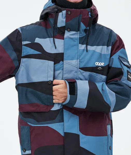 adept_7-36.webp Skijacken<Dope Snow Adept ShardsBurgundyBlue