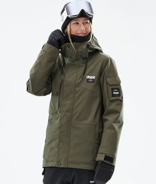 Skijacken<Dope Snow Adept W OliveGreen/Black