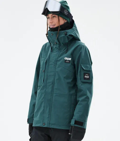 adept_w_0-8.webp Snowboardjacken<Dope Snow Adept W BottleGreen