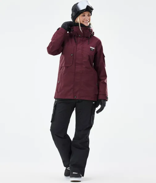 Snowboardjacken<Dope Snow Adept W DonBurgundy