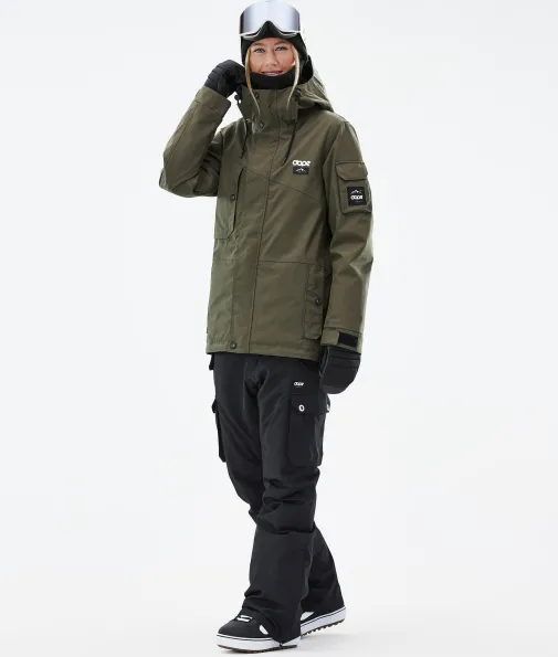 adept_w_2-24.webp Snowboardjacken<Dope Snow Adept W OliveGreen