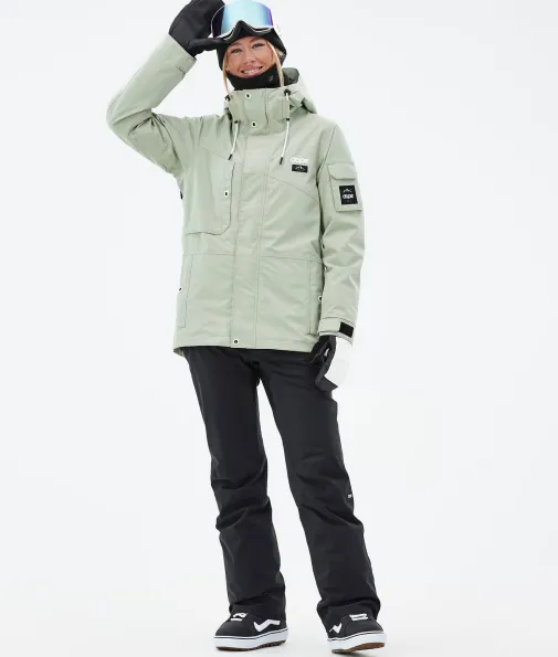 adept_w_2-29.webp Snowboardjacken<Dope Snow Adept W SoftGreen