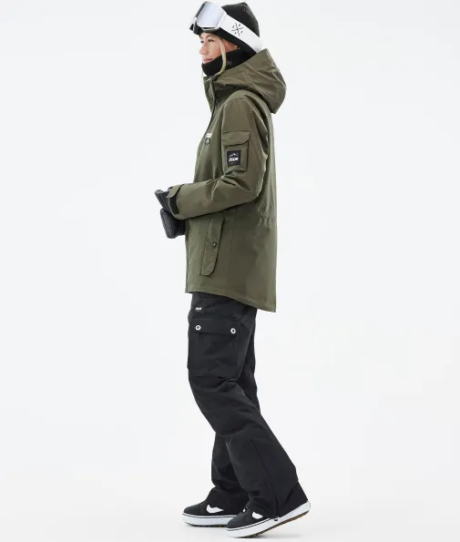 adept_w_3-24.webp Snowboardjacken<Dope Snow Adept W OliveGreen