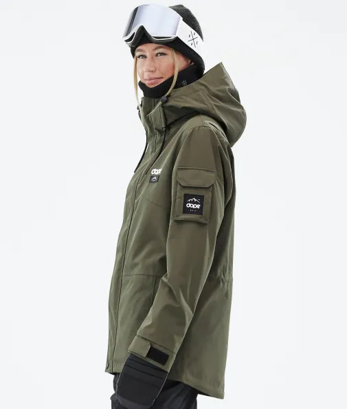 adept_w_5-24.webp Snowboardjacken<Dope Snow Adept W OliveGreen