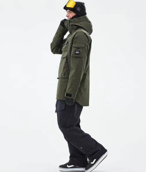 akin_2-2.webp Snowboardjacken<Dope Snow Akin OliveGreen