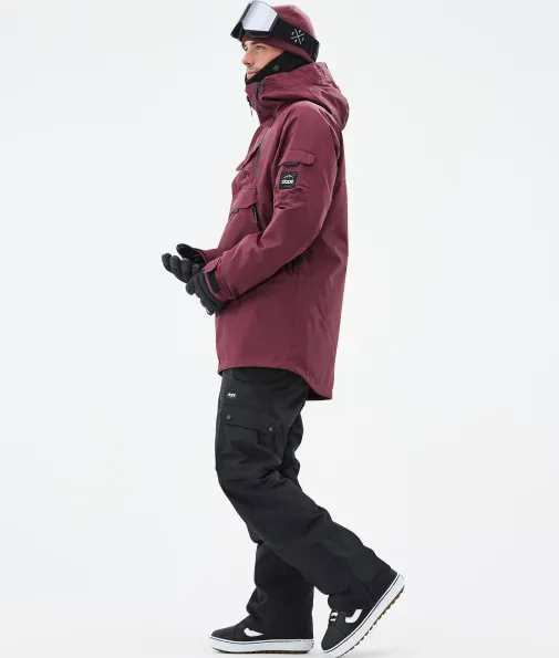 akin_3.webp Snowboardjacken<Dope Snow Akin Burgundy