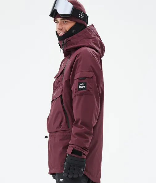 akin_5.webp Snowboardjacken<Dope Snow Akin Burgundy