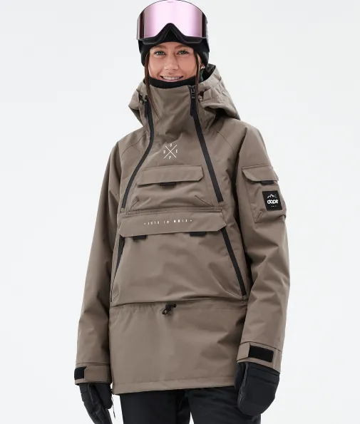 Snowboardjacken<Dope Snow Akin W Walnut