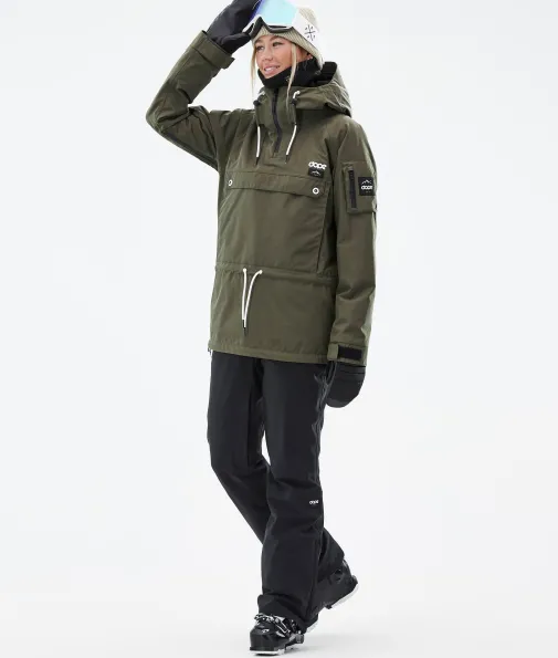 annok_w_2-18.webp Skijacken<Dope Snow Annok W OliveGreen