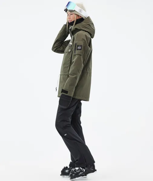 annok_w_3-18.webp Skijacken<Dope Snow Annok W OliveGreen