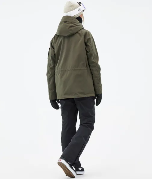 annok_w_4-7.webp Snowboardjacken<Dope Snow Annok W OliveGreen