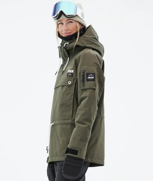 annok_w_5-7.webp Snowboardjacken<Dope Snow Annok W OliveGreen