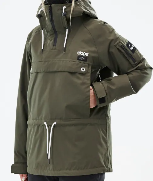 annok_w_7-18.webp Skijacken<Dope Snow Annok W OliveGreen
