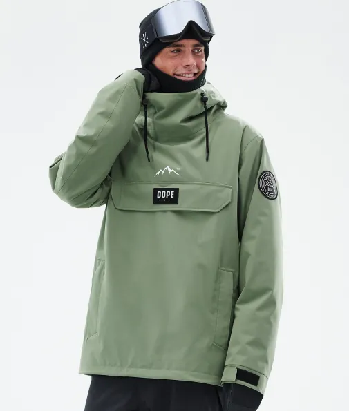 Snowboardjacken<Dope Snow Blizzard MossGreen