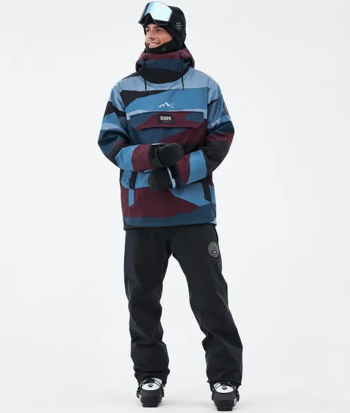 Skijacken<Dope Snow Blizzard ShardsBurgundyBlue