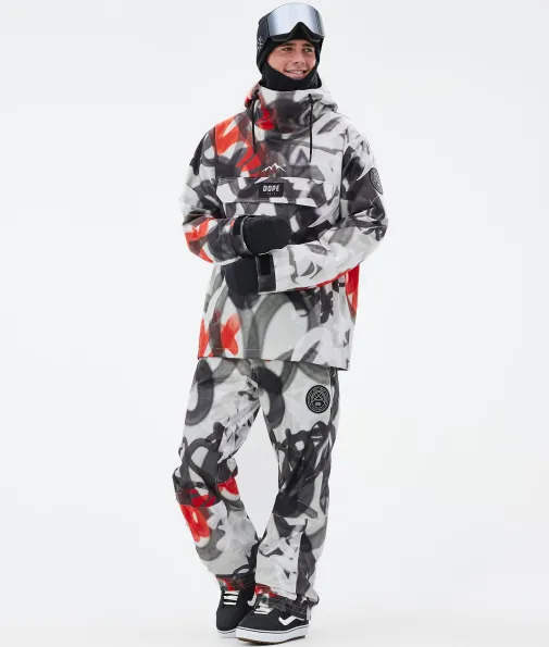 Snowboardhosen<Dope Snow Blizzard SprayBlackRed