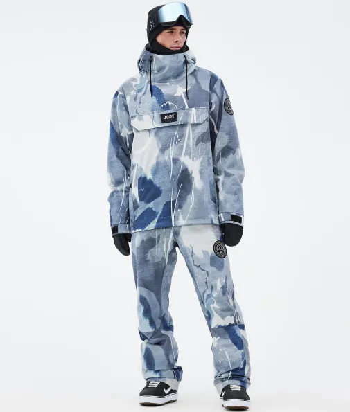 Snowboardhosen<Dope Snow Blizzard NightmareBlue