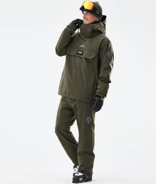 Skihosen<Dope Snow Blizzard OliveGreen