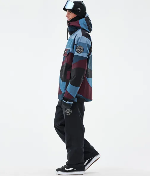 blizzard_2-23.webp Snowboardjacken<Dope Snow Blizzard ShardsBurgundyBlue