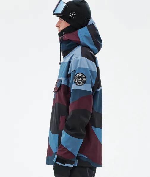 blizzard_4-23.webp Snowboardjacken<Dope Snow Blizzard ShardsBurgundyBlue