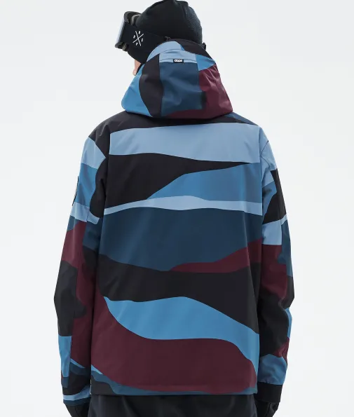 blizzard_5-19.webp Snowboardjacken<Dope Snow Blizzard ShardsBurgundyBlue