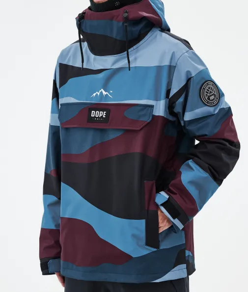 blizzard_6-19.webp Snowboardjacken<Dope Snow Blizzard ShardsBurgundyBlue