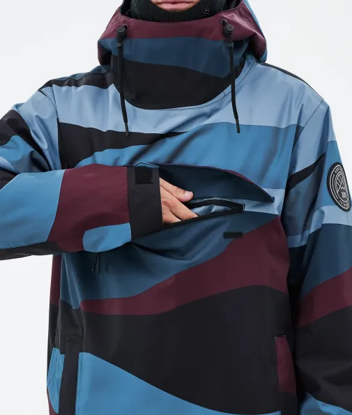blizzard_7-19.webp Snowboardjacken<Dope Snow Blizzard ShardsBurgundyBlue