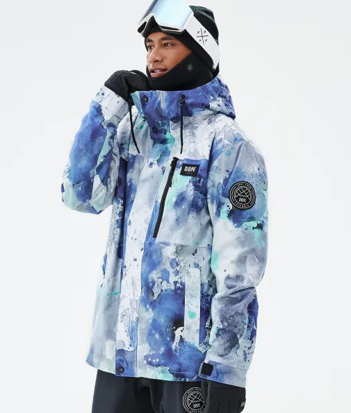 Skijacken<Dope Snow Blizzard Full Zip SprayBlueGreen