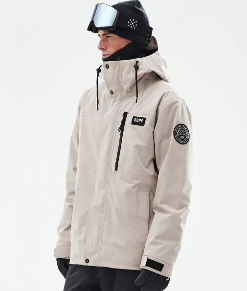 Snowboardjacken<Dope Snow Blizzard Full Zip Sand