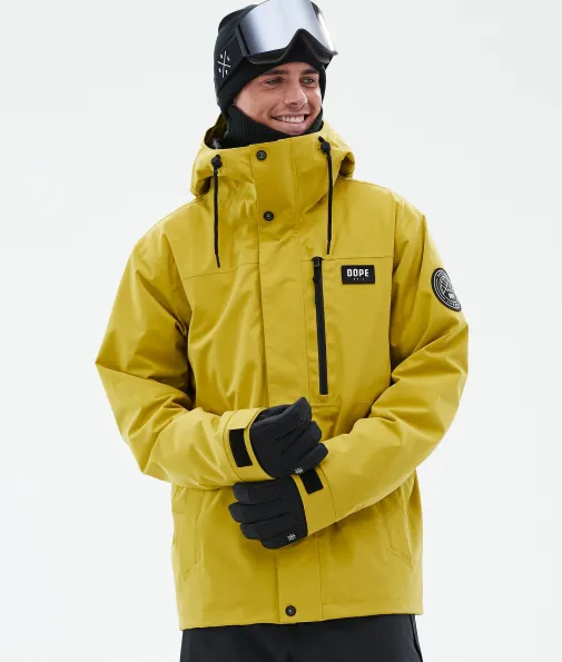 Snowboardjacken<Dope Snow Blizzard Full Zip Yellow