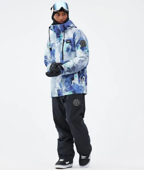 Snowboardjacken<Dope Snow Blizzard Full Zip SprayBlueGreen