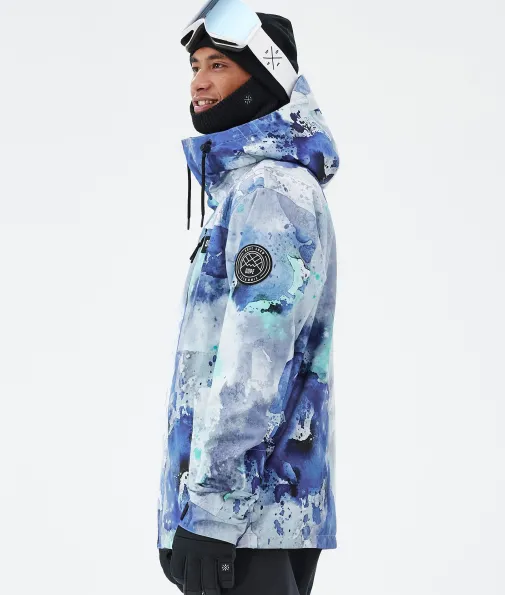 blizzard_full_zip_4-11.webp Skijacken<Dope Snow Blizzard Full Zip SprayBlueGreen