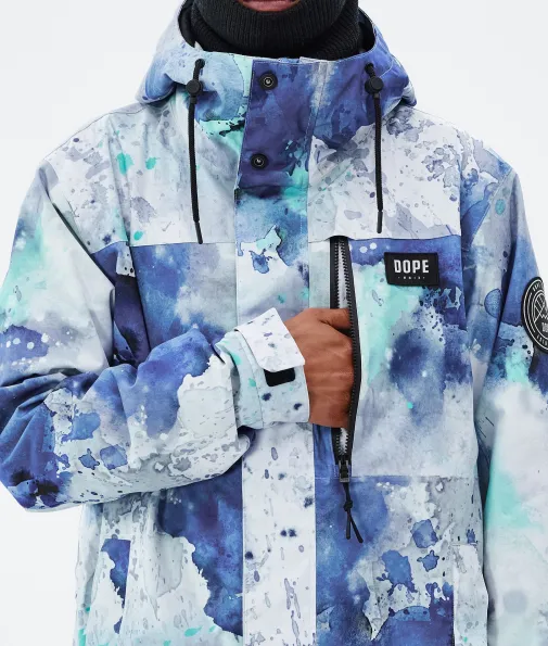 blizzard_full_zip_7-11.webp Skijacken<Dope Snow Blizzard Full Zip SprayBlueGreen