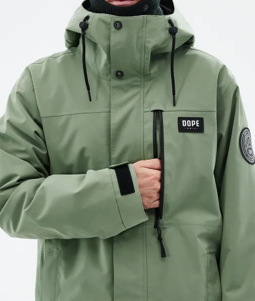 blizzard_full_zip_7-12.webp Skijacken<Dope Snow Blizzard Full Zip MossGreen