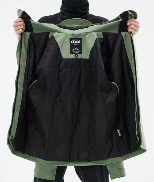 blizzard_full_zip_8-12.webp Skijacken<Dope Snow Blizzard Full Zip MossGreen