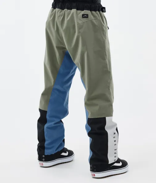 blizzard_track_3.webp Snowboardhosen<Dope Snow Blizzard Track Greenish/LightGrey/Black/BlueSteel