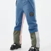 Skihosen<Dope Snow Blizzard Track W BlueSteel/LightGrey/SoftPink/Greenish