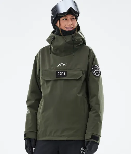 Skijacken<Dope Snow Blizzard W OliveGreen