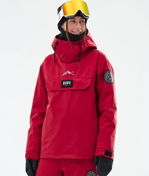 Snowboardjacken<Dope Snow Blizzard W DeepRed