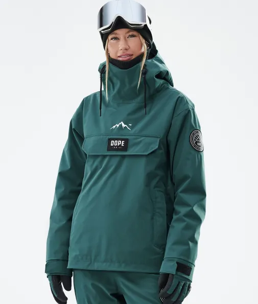 Snowboardjacken<Dope Snow Blizzard W BottleGreen