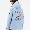 Snowboardjacken<Dope Snow Blizzard W LightBlueCorduroy