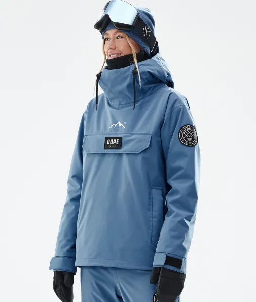 Snowboardjacken<Dope Snow Blizzard W BlueSteel