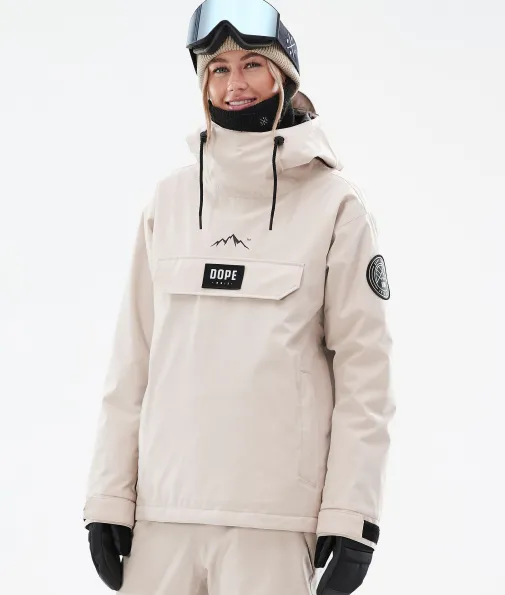 Snowboardjacken<Dope Snow Blizzard W Sand