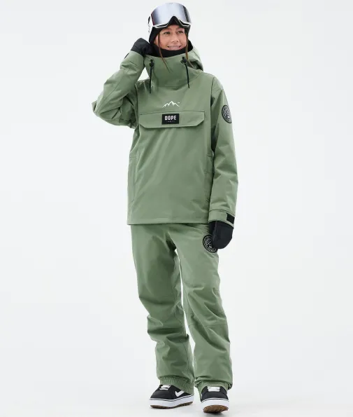Snowboardjacken<Dope Snow Blizzard W MossGreen