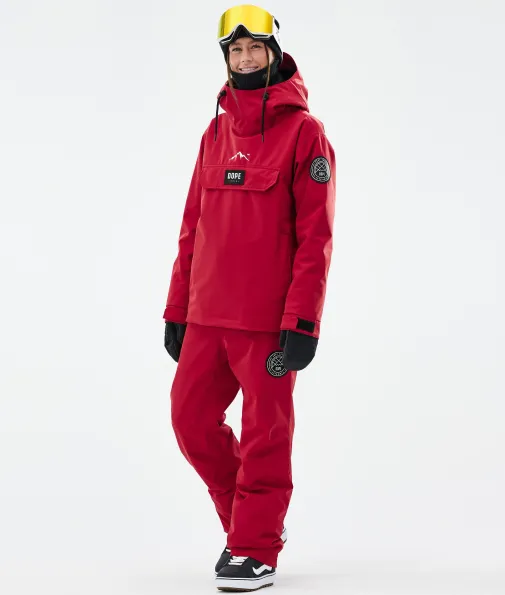 Snowboardjacken<Dope Snow Blizzard W DeepRed