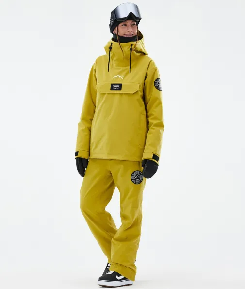 Snowboardjacken<Dope Snow Blizzard W Yellow